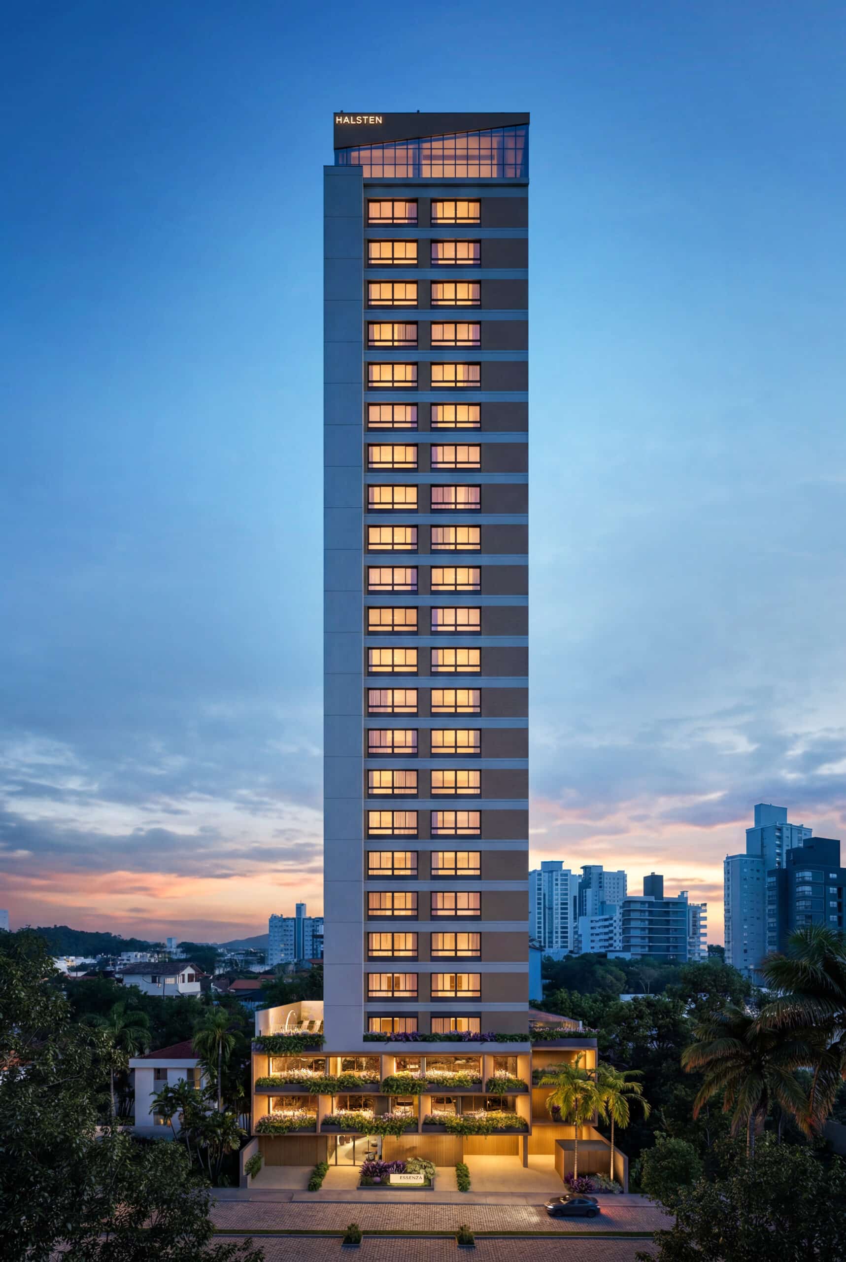 Fachada_Frontal_Noturna