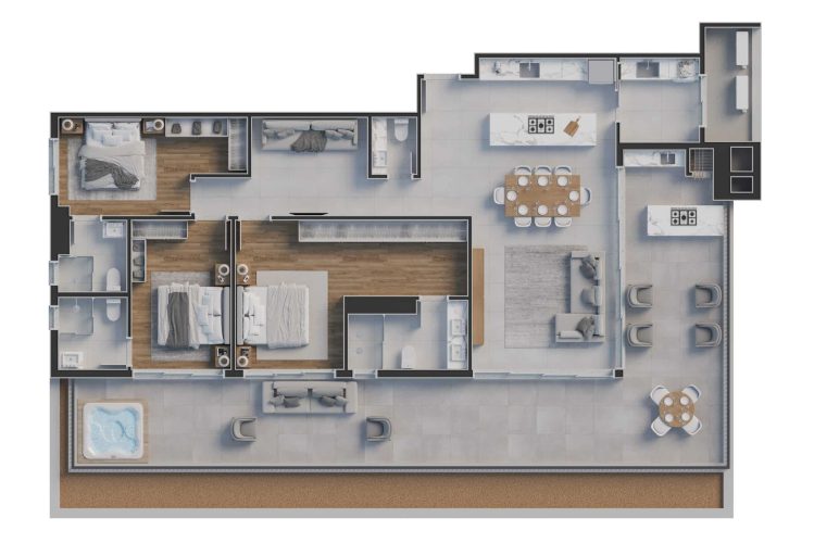 Tipo A 207,79m²
