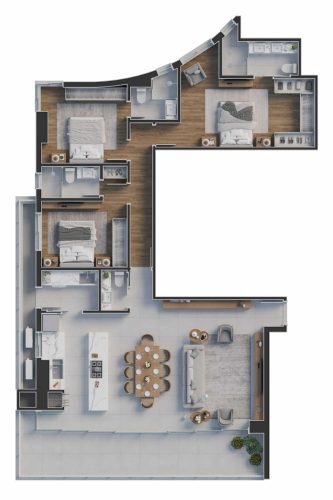 Tipo B final 01 176,05m²