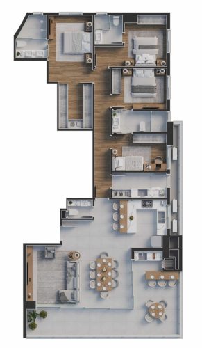 Tipo B final 02 153,99m²