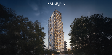O Amaluna, empreendimento da Halsten em Joinville possui obras que transformam a experiência do hall.